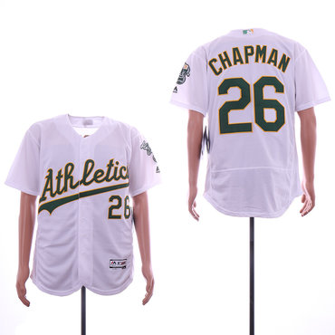 Personalized Athletics 26 Matt Chapman White Flexbase Jersey
