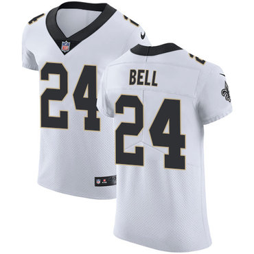 Personalized Saints #24 Vonn Bell White Men’s Stitched NFL Untouchable Elite Jersey