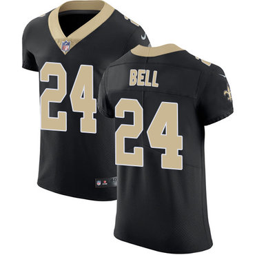 Personalized Saints #24 Vonn Bell Black Team Color Men’s Stitched NFL Untouchable Elite Jersey