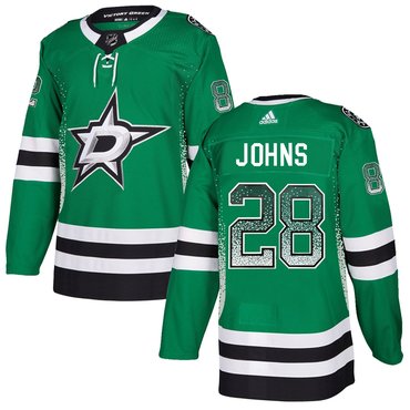 Personalized Stars 28 Stephen Johns Green Drift Fashion Jersey