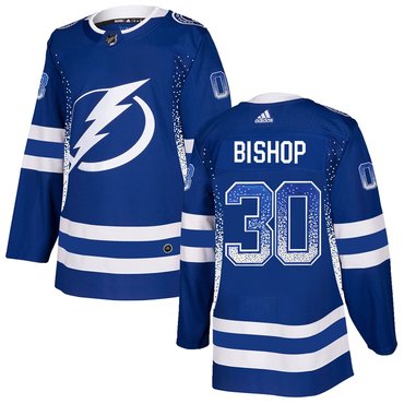 Personalized Lightning 30 Ben Bishop Blue Drift Fashion Jersey