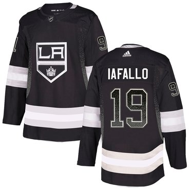 Personalized Kings 19 Alex Iafallo Black Drift Fashion Jersey