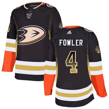 Personalized Ducks 4 Cam Fowler Black Drift Fashion Jersey