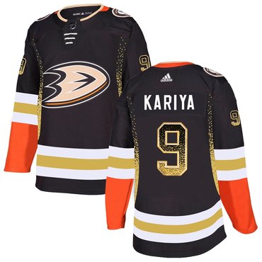 Personalized Ducks 9 Paul Kariya Black Drift Fashion Jersey