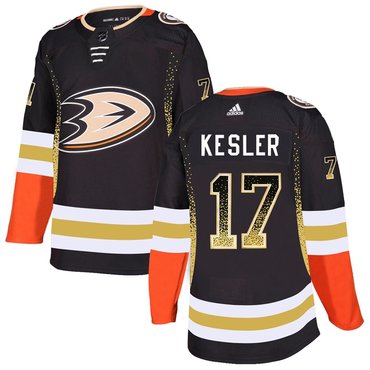 Personalized Ducks 17 Ryan Kesler Black Drift Fashion Jersey