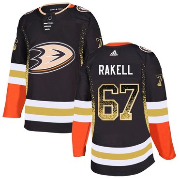 Personalized Ducks 67 Rickard Rakell Black Drift Fashion Jersey