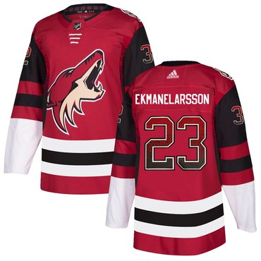 Personalized Coyotes 23 Oliver Ekman-Larsson Red Drift Fashion Jersey