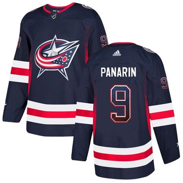 Personalized Blue Jackets 9 Artemi Panarin Navy Drift Fashion Jersey