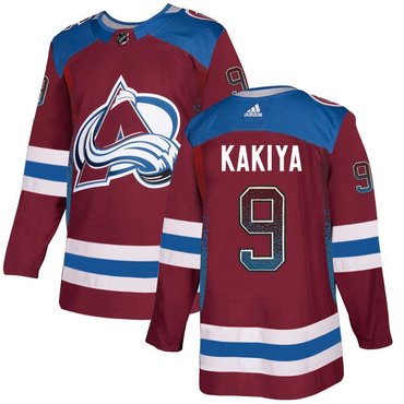 Personalized Avalanche 9 Paul Kariya Red Drift Fashion Jersey