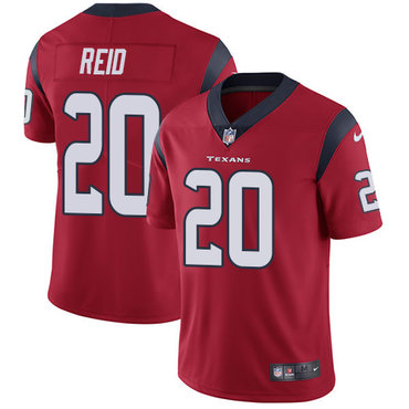 Personalized Texans #20 Justin Reid Red Alternate Men’s Stitched NFL Untouchable Limited Jersey