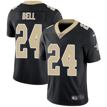 Personalized Saints #24 Vonn Bell Black Team Color Men’s Stitched NFL Untouchable Limited Jersey