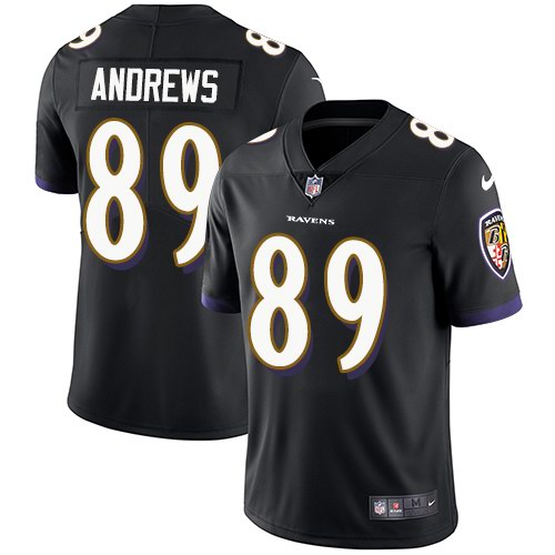 Personalized Ravens 89 Mark Andrews Black Untouchable Limited Jersey