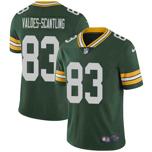 Personalized Packers 83 Marquez Valdes Scantling Green Untouchable Limited Jersey