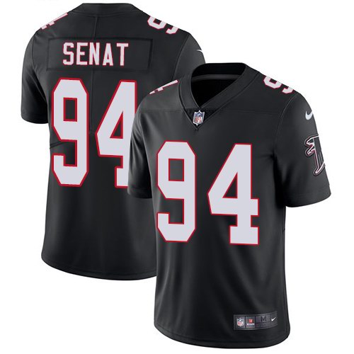Personalized Falcons 94 Deadrin Senat Black Untouchable Limited Jersey