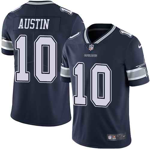 Personalized Cowboys 10 Tavon Austin Navy Untouchable Limited Jersey
