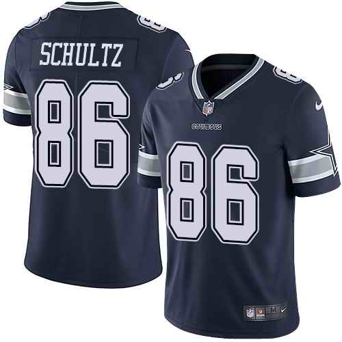 Personalized Cowboys 86 Dalton Schultz Navy Untouchable Limited Jersey