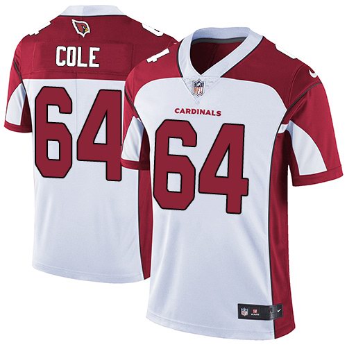 Personalized Cardinals 64 Mason Cole White Untouchable Limited Jersey