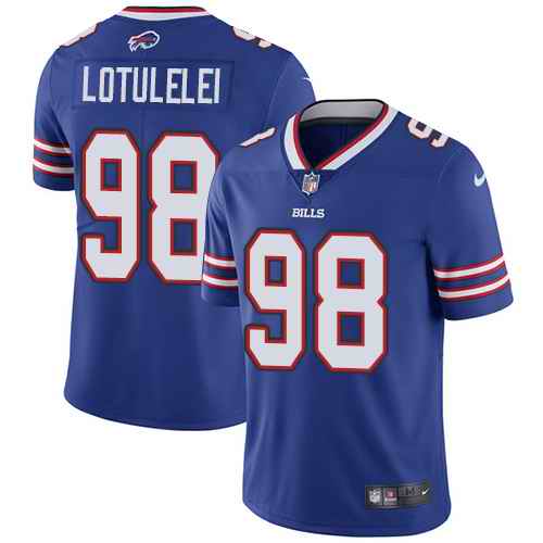 Personalized Bills 98 Star Lotulelei Royal Untouchable Limited Jersey