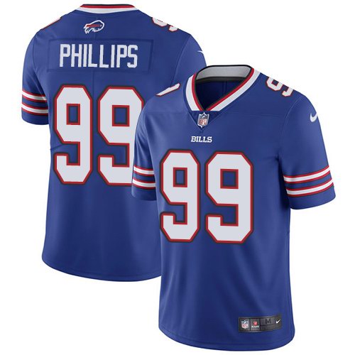 Personalized Bills 99 Harrison Phillips Royal Untouchable Limited Jersey