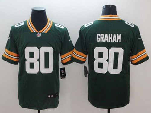 Personalized Packers 80 Jimmy Graham Green Untouchable Limited Jersey