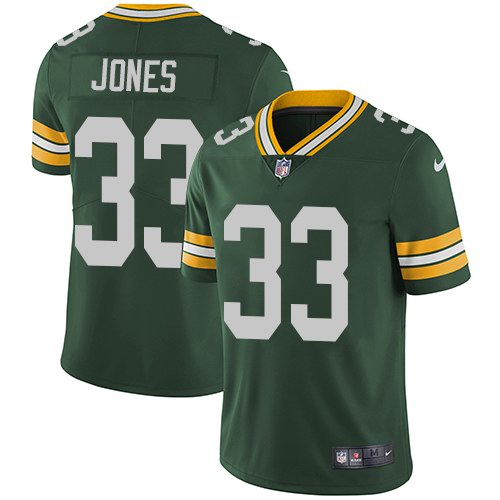 Personalized Packers 33 Aaron Jones Green Untouchable Limited Jersey