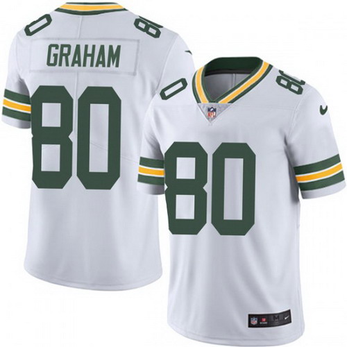 Personalized Packers 80 Jimmy Graham White Untouchable Limited Jersey