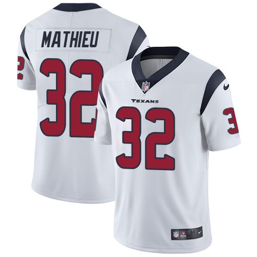 Personalized Texans 32 Tyrann Mathieu White Untouchable Limited Jersey