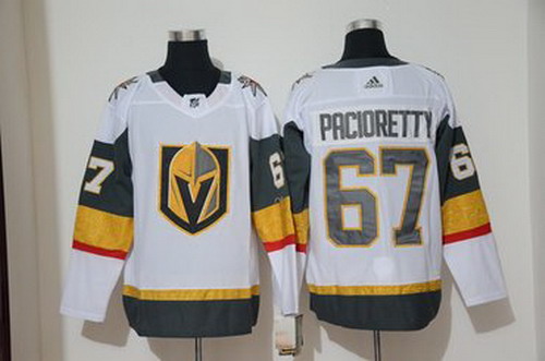 Personalized Vegas Golden Knights 67 Max Pacioretty White Jersey