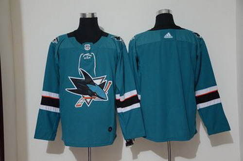 Personalized Sharks Blank Teal Jersey