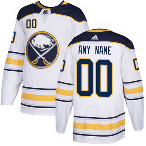 Personalized Men’s Sabres Personalized Authentic White Road NHL Jersey