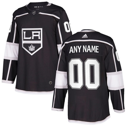 Personalized Men’s Kings Personalized Authentic Black Home NHL Jersey