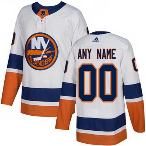 Personalized Men’s Islanders Personalized Authentic White Road NHL Jersey