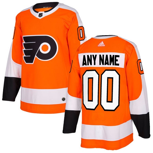 Personalized Men’s Flyers Personalized Authentic Orange Home NHL Jersey