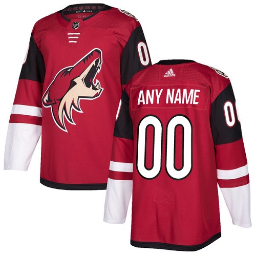Personalized Men’s Coyotes Personalized Authentic Red Home NHL Jersey