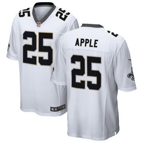 Personalized Saints #25 Eli Apple White Color Stitched NFL Untouchable Limited Jersey