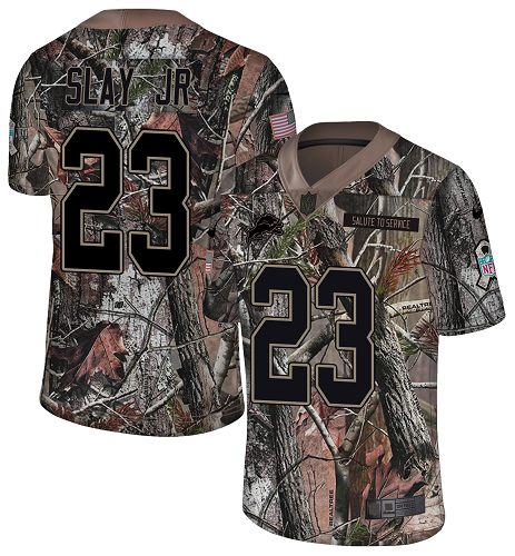 Personalized Lions #23 Darius Slay Jr Camo Men’s Stitched NFL Limited Rush Realtree Jersey