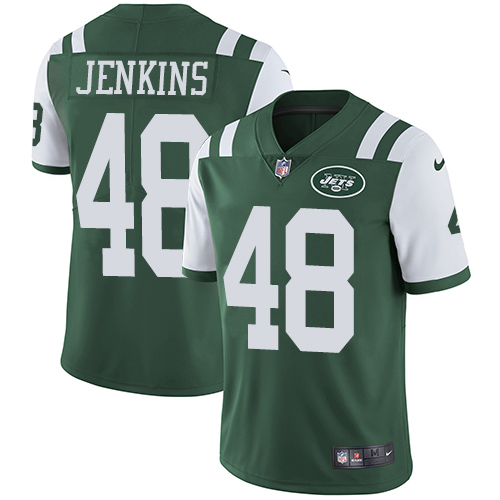 Personalized Jets #48 Jordan Jenkins Green Team Color Men’s Stitched NFL Untouchable Limited Jersey