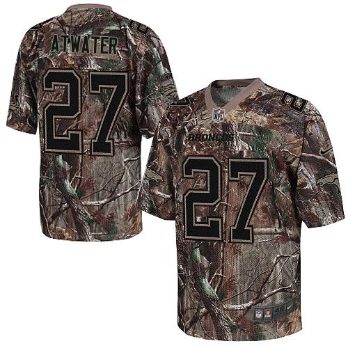 Personalized Broncos #27 Steve Atwater Camo Men’s Stitched NFL Realtree Elite Jersey