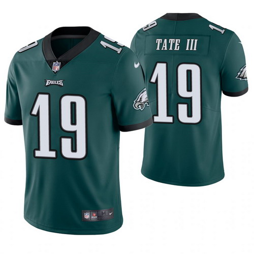 Personalized Philadelphia Eagles #19 Golden Tate Midnight Green Untouchable Limited Jersey
