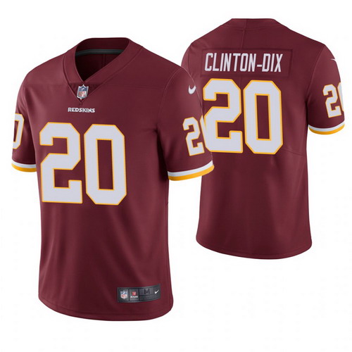 Personalized Washington Redskins #20 Ha Ha Clinton-Dix Burgundy Untouchable Limited Jersey
