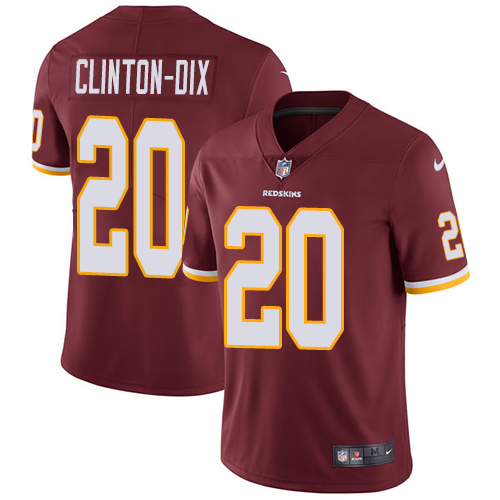Personalized Redskins #20 Ha Ha Clinton-Dix Burgundy Red Team Color Men’s Stitched NFL Untouchable Limited Jersey
