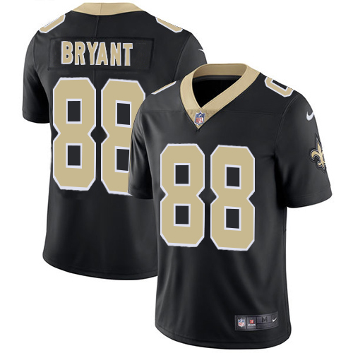 Personalized Saints 88 Dez Bryant Black Untouchable Limited Jersey