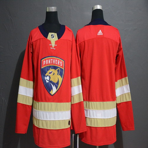 Personalized Panthers Blank Red Jersey