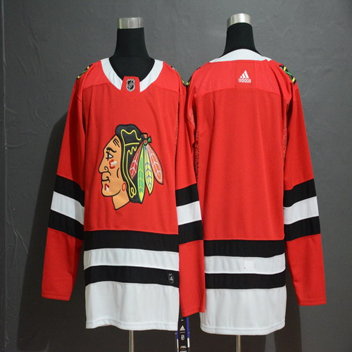 Personalized Blackhawks Blank Red Jersey