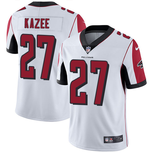 Personalized Falcons #27 Damontae Kazee White Men’s Stitched NFL Untouchable Limited Jersey