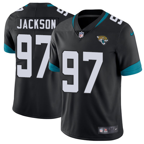 Personalized Jaguars #97 Malik Jackson Black Team Color Men’s Stitched NFL Untouchable Limited Jersey