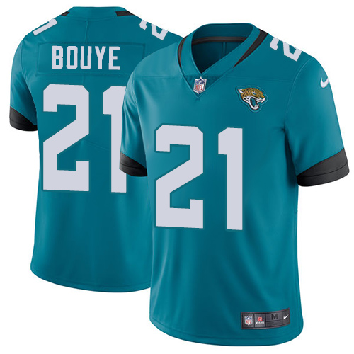 Personalized Jaguars #21 A.J. Bouye Teal Green Alternate Men’s Stitched NFL Untouchable Limited Jersey