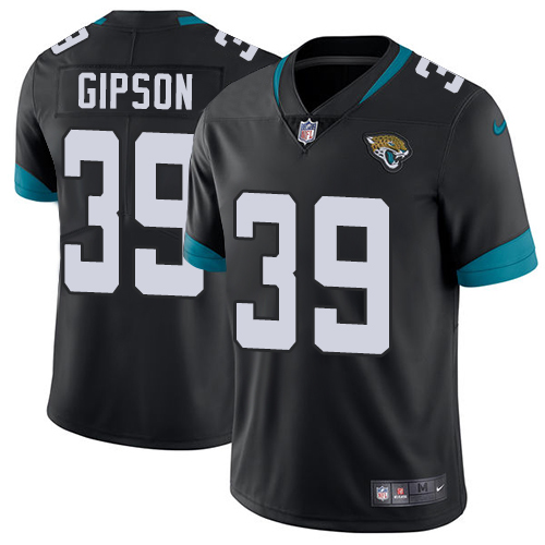 Personalized Jaguars #39 Tashaun Gipson Black Team Color Men’s Stitched NFL Untouchable Limited Jersey
