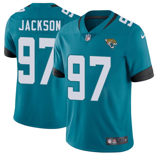 Personalized Jaguars #97 Malik Jackson Teal Green Alternate Men’s Stitched NFL Untouchable Limited Jersey