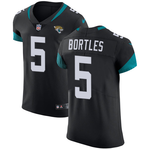 Personalized Jaguars #5 Blake Bortles Black Team Color Men’s Stitched NFL Untouchable Elite Jersey
